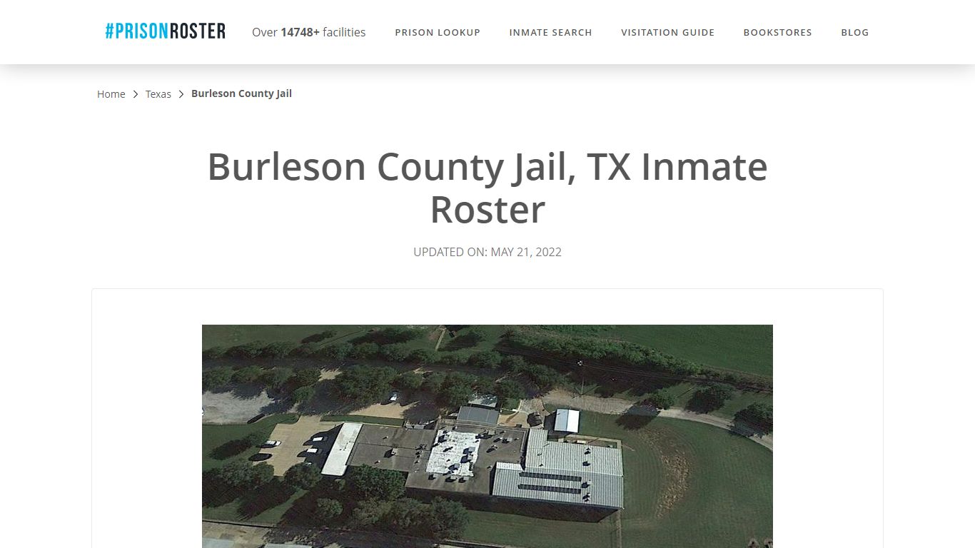 Burleson County Jail, TX Inmate Roster